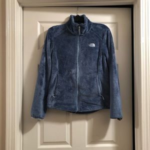 North face fuzzy jacket